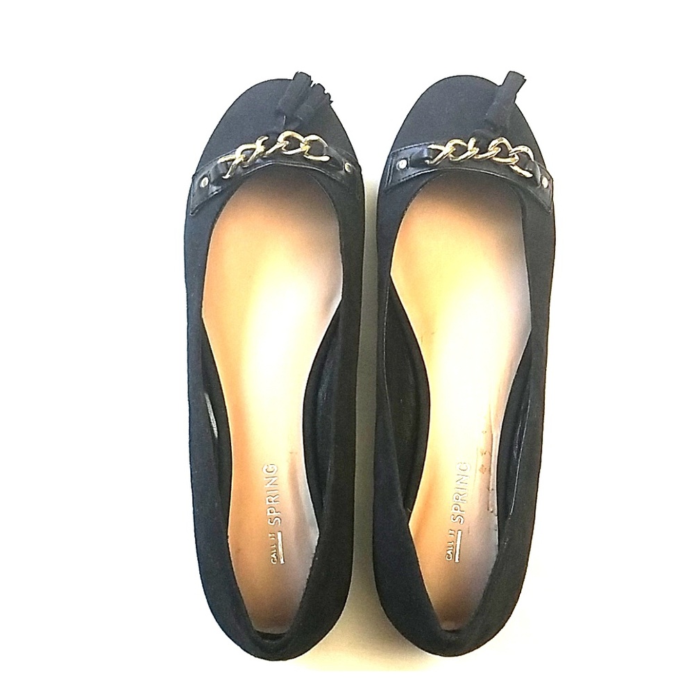 Call It Spring // Chain & Tassle // Ballet Flats
